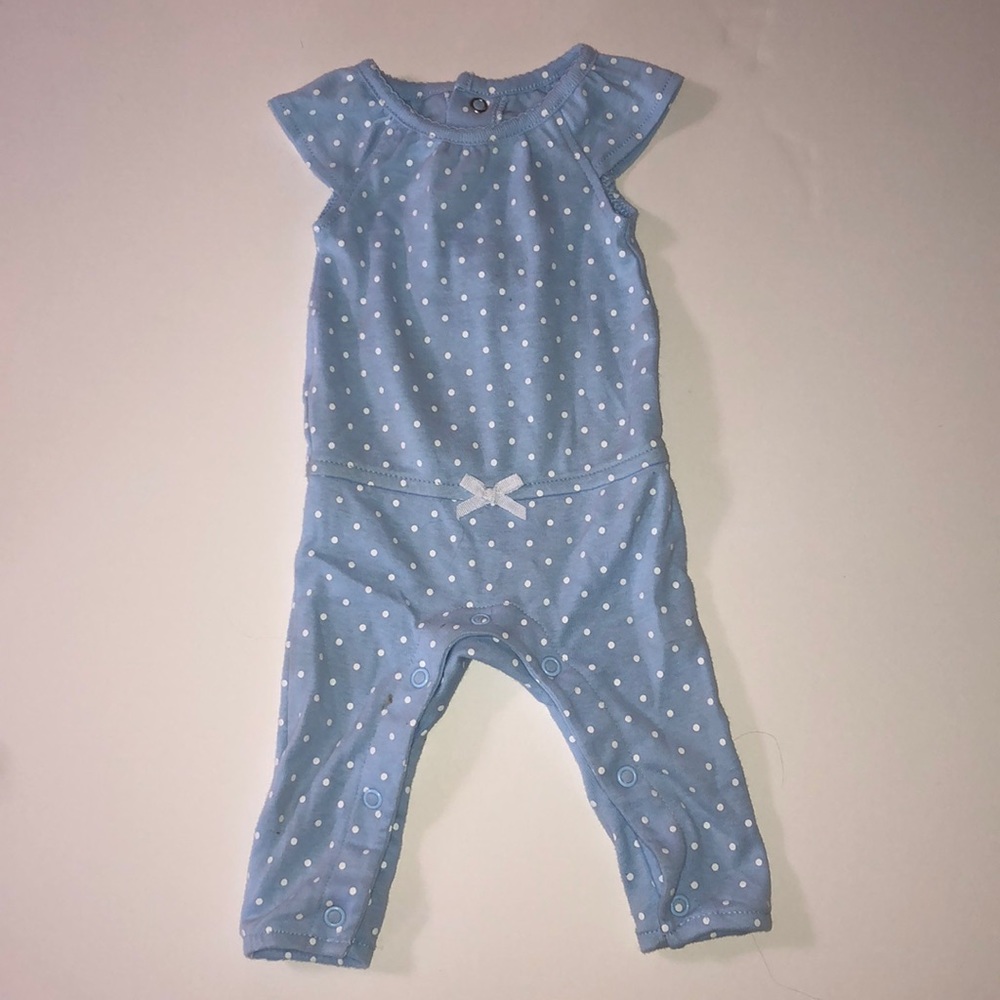 Short sleeve romper